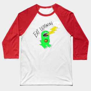 Eat Lightning Baseball T-Shirt